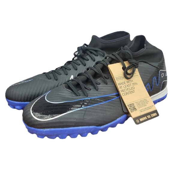 Nike Zoom Mercurial Superfly 9 Academy TF Soccer Shoes DJ5629-040 Men's Size 12 - Picture 4 of 6